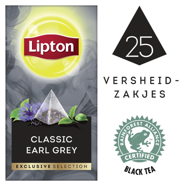 Thee Lipton Exclusive earl grey 25x2gr