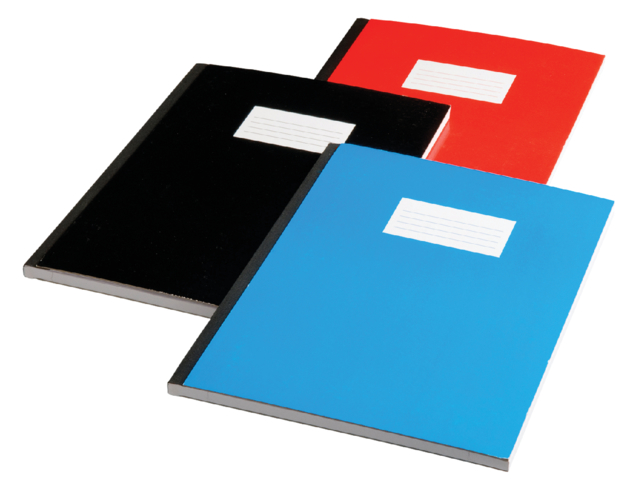 Cahier Qbasic couverture rigide A5 160 pages ligné assorti