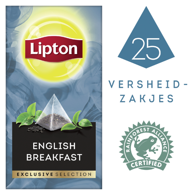 Thee Lipton Exclusive English breakfast 25x2gr