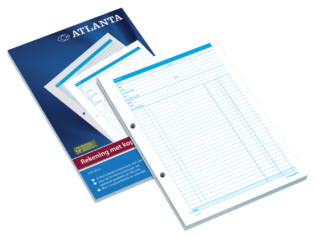 Carnet de factures Djois Atlanta A4 50x2 feuilles carbone