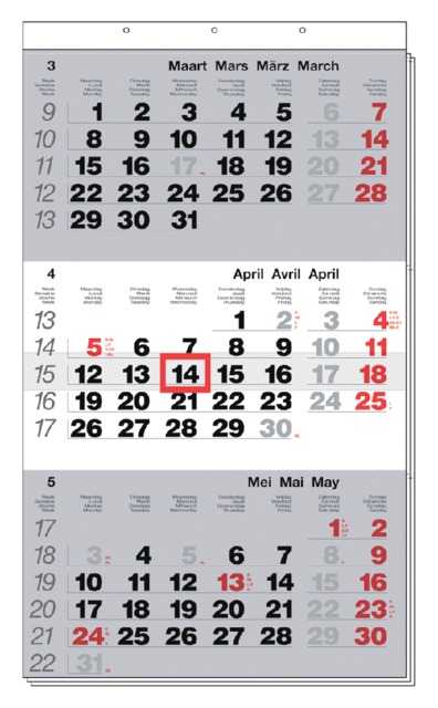 3-Maandskalender 2025 INNI Manager