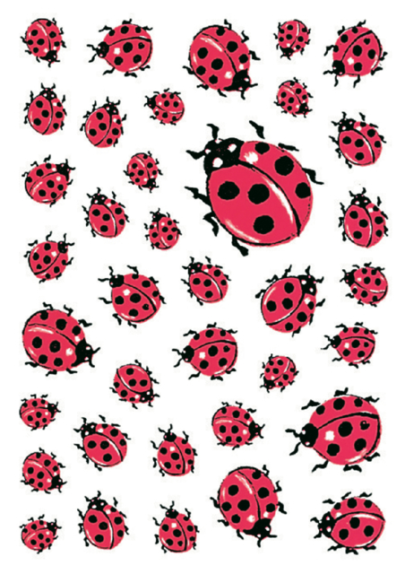 Etiquette HERMA 5439 Coccinelles