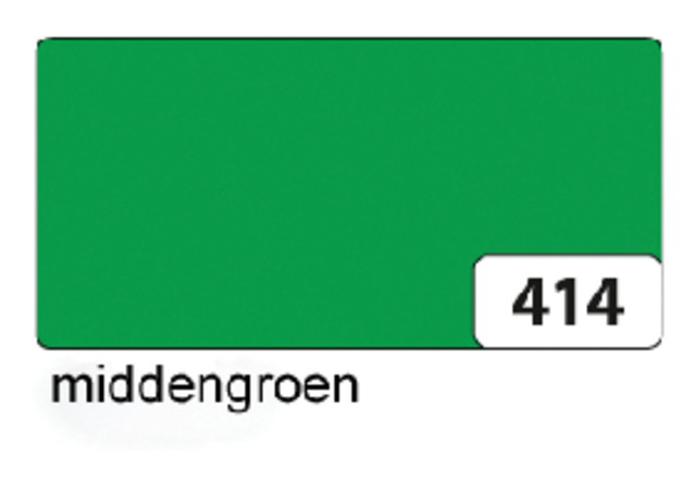 Carton bricolage Folia 48x68cm 380g nr 414 vert moyen