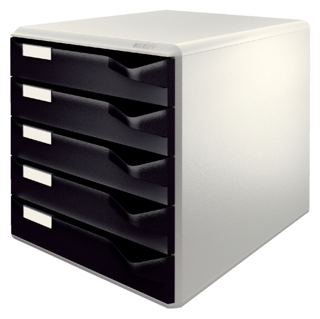 Module de classement Leitz A4 5 tiroirs noir/blanc