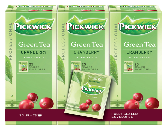 Thee Pickwick green cranberry 25x1.5gr