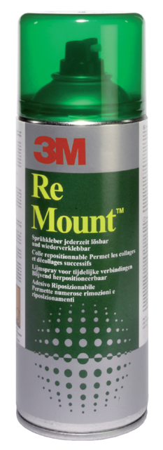 Colle 3M ReMount aérosol 400ml