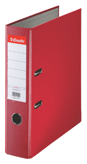 Ordner Esselte Essentials 75mm PP A4 rood