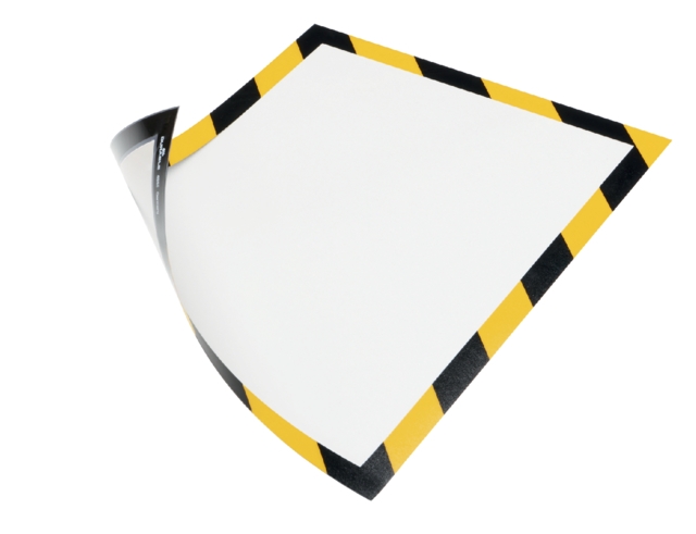 Duraframe Durable 4945130 security A4 magnétique jaune/noir 5 pièces