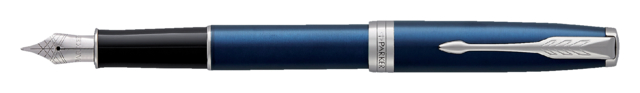 Vulpen Parker Sonnet blue lacquer CT medium