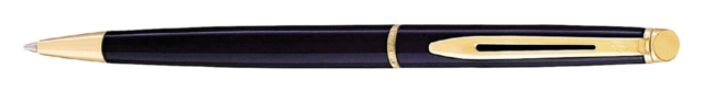 Stylo bille Waterman Hémisphère Noir Laqué GT Medium