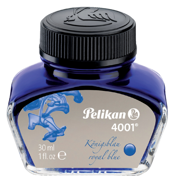 Vulpeninkt Pelikan 4001 30ml koningsblauw