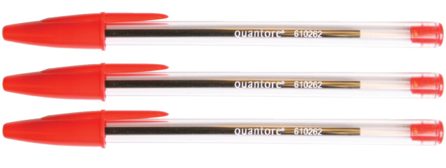 Stylo Bille Stick Quantore Medium Rouge