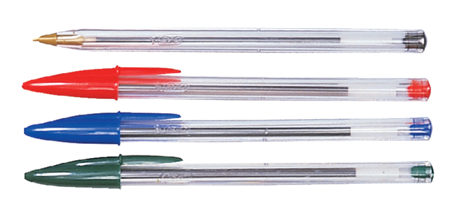 Balpen Bic Cristal medium rood