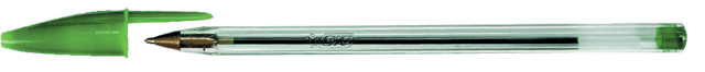 Balpen Bic Cristal medium groen