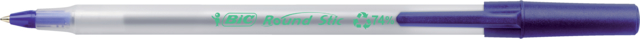 Stylo bille BIC Ecolutions Round Stic Medium bleu