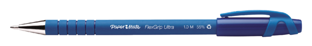 Stylo bille Paper Mate Flexgrip Stick Medium bleu