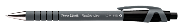 Stylo Bille Paper Mate Flexgrip Ultra Medium noir