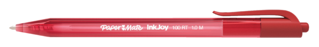 Stylo bille Paper Mate Inkjoy 100RT Medium rouge