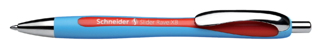 Balpen Schneider Slider Rave extra breed rood