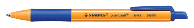 Stylo bille STABILO Pointball 6030/41 Medium bleu