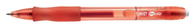 Stylo Gel BIC Gel-ocity Medium rouge