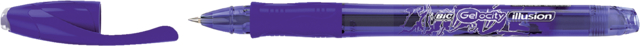 Gelschrijver Bic Gel-ocity illusion medium blauw