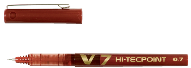 Rollerpen PILOT Hi-Tecpoint V7 medium rood