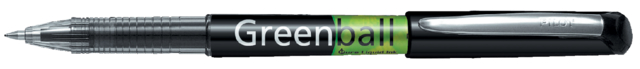 Rollerpen PILOT Greenball Begreen medium zwart