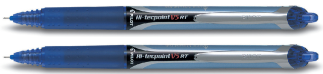 Roller PILOT Hi-Tecpoint V5 RT Fin bleu