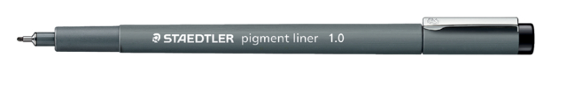 Fineliner Staedtler Pigment 308 zwart 1.0mm