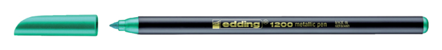 Fineliner Edding 1200 Metallic 1mm vert