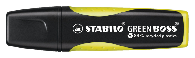 Surligneur STABILO Green BOSS 6070/24 Jaune