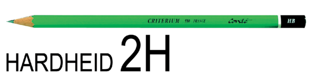 Crayon BIC Criterium 550 hexagonal 2H