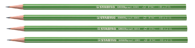 Crayon STABILO GREENgraph 6003 HB