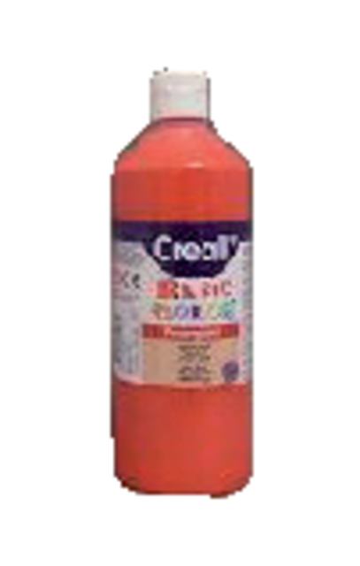 Gouache Creall Basic rouge clair 500ml