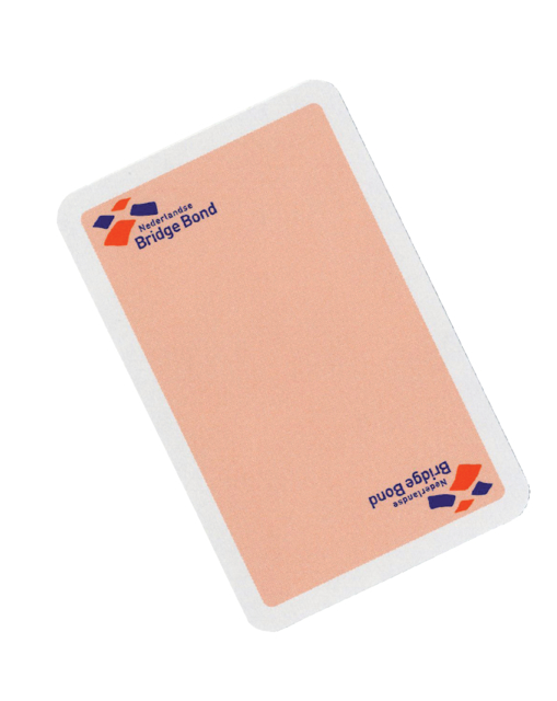 Jeu de cartes Bridge rose