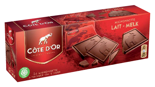 Chocolade Cote d'Or mignonnette melk 21x10 gram