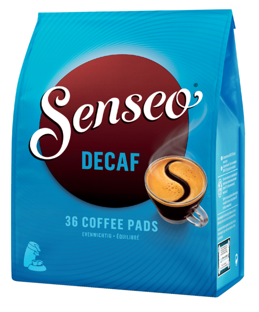 Dosettes Douwe Egberts Senseo Décafé 36 pièces