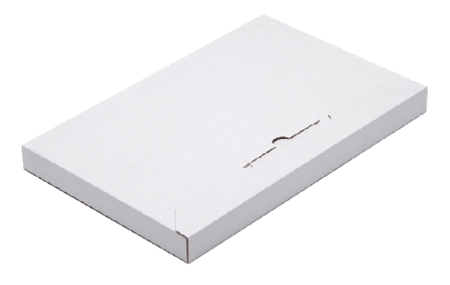 Boîte CleverPack A5 230x160x26mm carton blanc 5 pièces