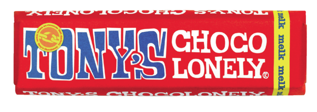 Barre chocolatée Tony's Chocolonely lait  50g