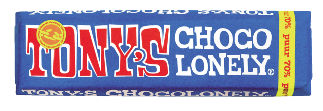 Barre chocolatée Tony's Chocolonely noir 50g