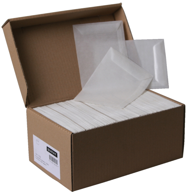 Enveloppes Quantore C6 114x162mm 50g Pergamin 1000 pièces