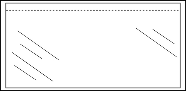 Enveloppe note d’envoi Quantore autocollante uni 225x122mm 1000 pièces