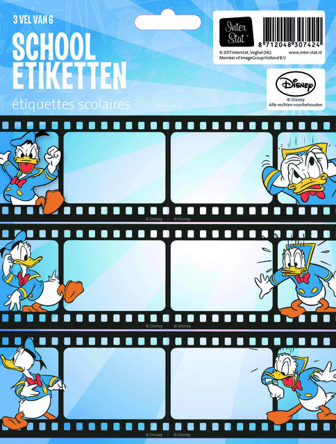 Schooletiket Donald Duck