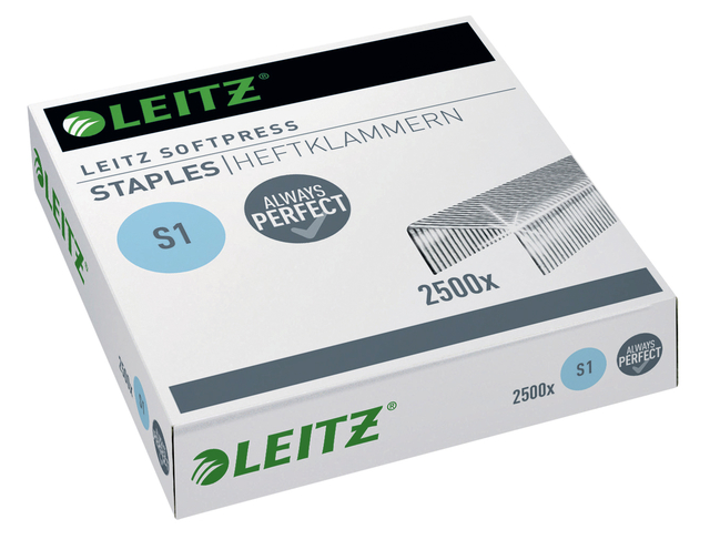 Nieten Leitz S1 Softpress verzinkt 2500 stuks