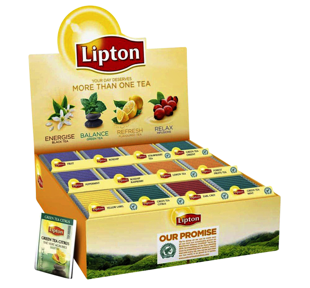 Thé Lipton coffret assorti 12x 15 pièces