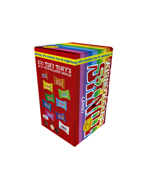 Chocolat Tony's Chocolonely Tiny mélange boîte 100 pièces