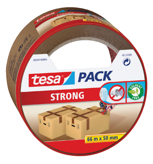 Ruban d'emballage tesapack® Strong 66mx50mm brun