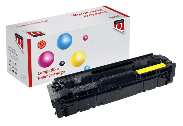 Tonercartridge Quantore alternatief tbv HP CF542X 203X  geel