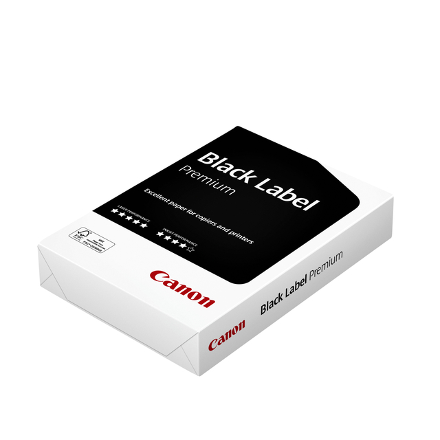 Kopieerpapier Canon Black Label Premium A4 70gr wit 500 vel